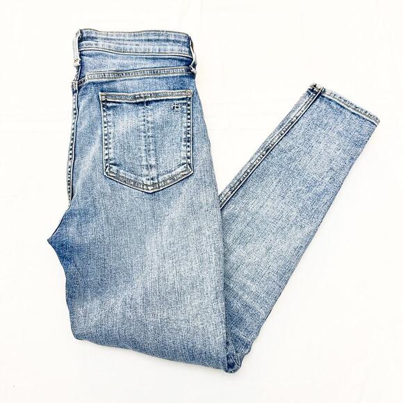 Rag & Bone Nina High-Rise Ankle Skinny Norwalk Denim Jeans Size 27 - Picture 8 of 8